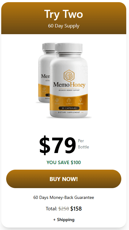 memohoney 2 bottles price